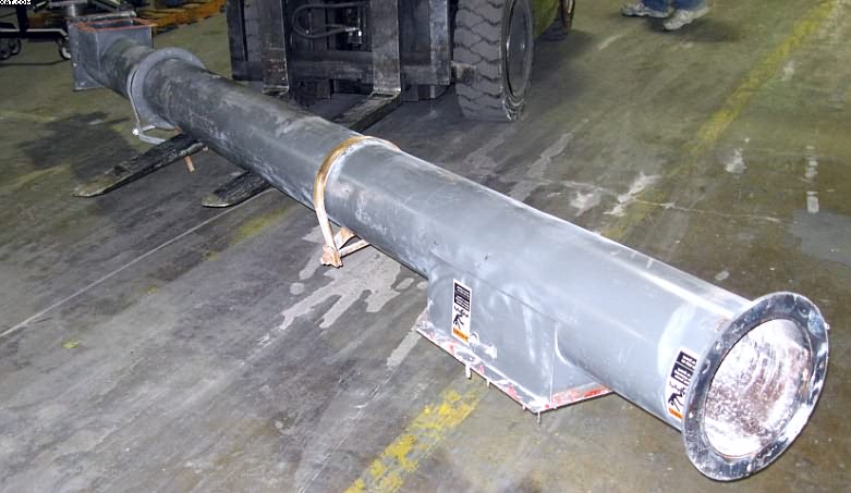 Tubular Screw Conveyor, 10" diameter x 13